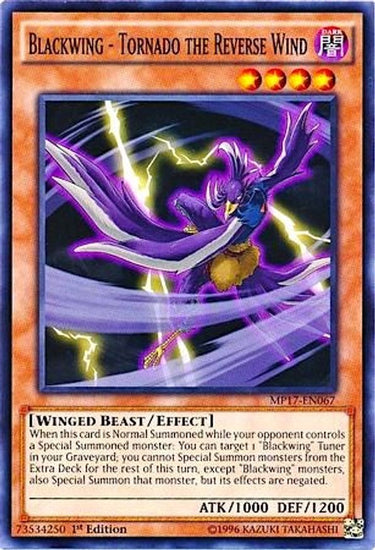 Blackwing - Tornado the Reverse Wind | MP17-EN067
